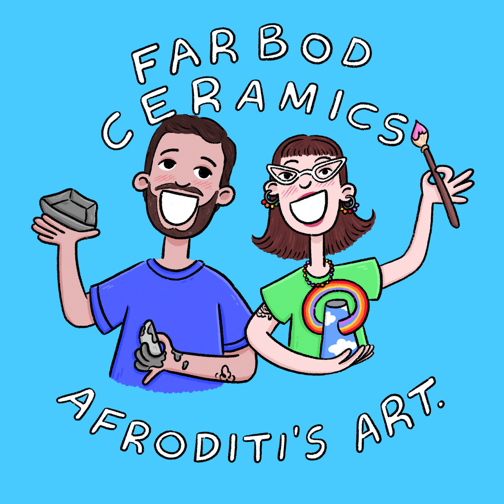 Afroditi's Art x Farbod Ceramics collab