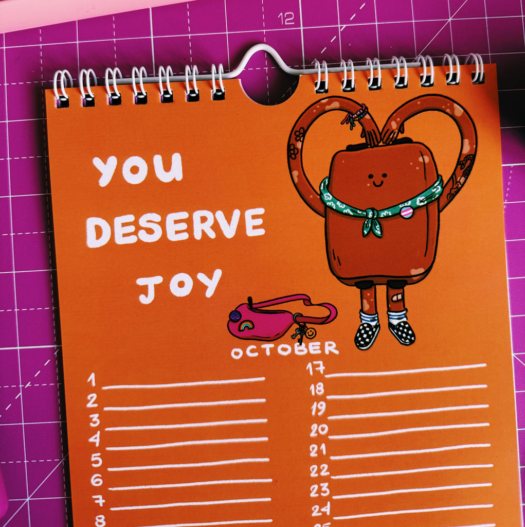 Perpetual Birthday Calendar - Afroditi's Art