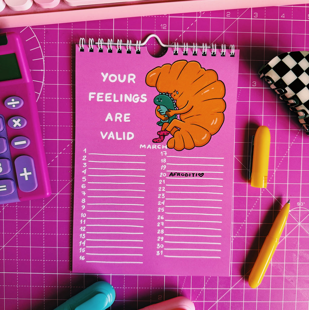 Perpetual Birthday Calendar - Afroditi's Art