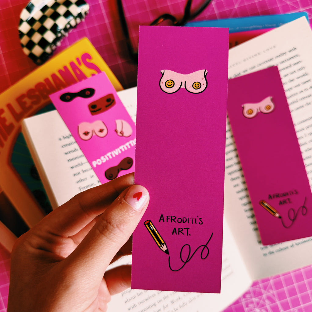“Positivititties” bookmark - Afroditi's Art