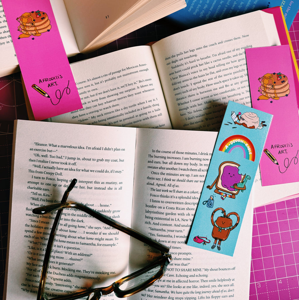“A-dough-rable” bookmark - Afroditi's Art
