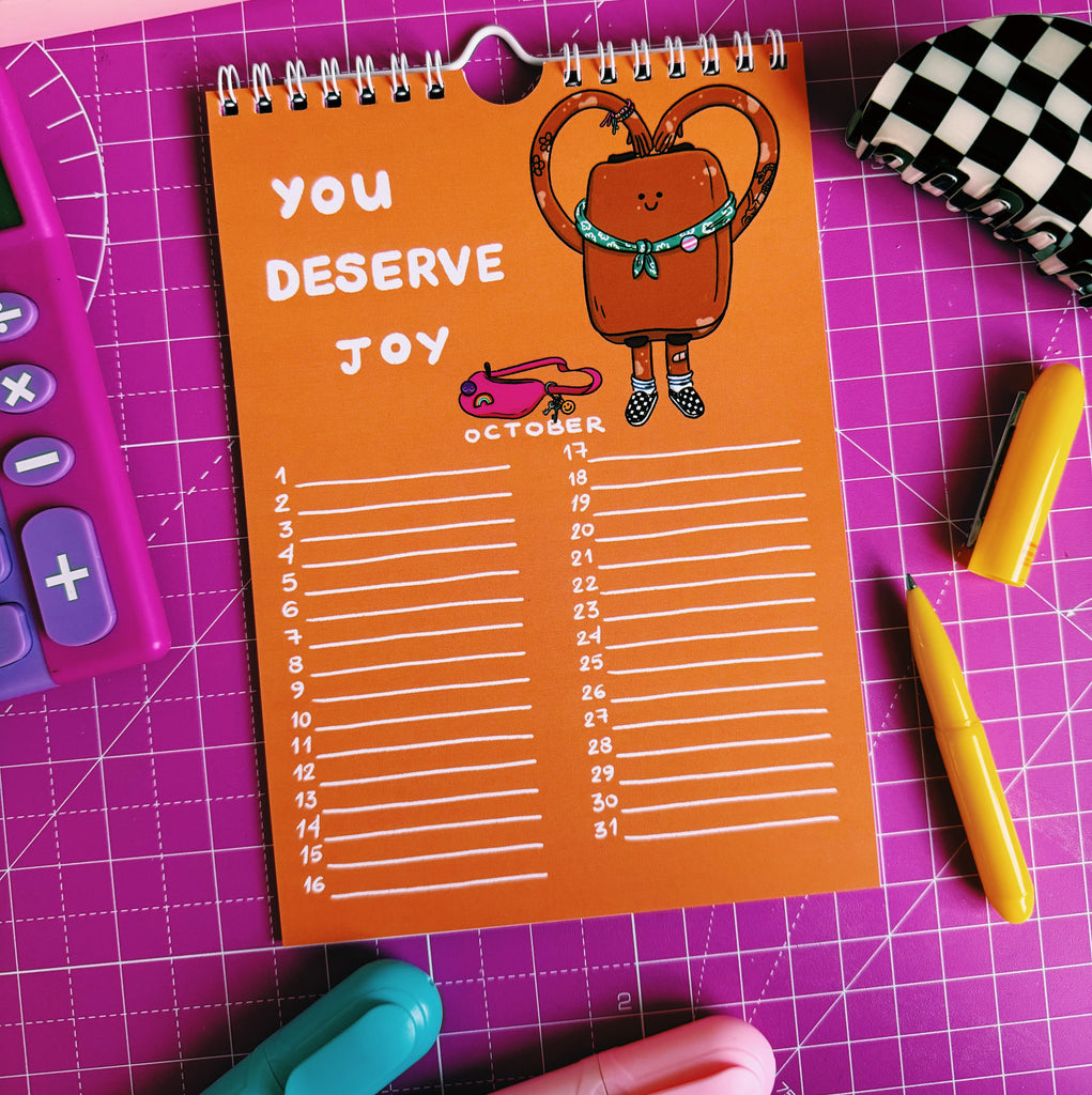 Perpetual Birthday Calendar - Afroditi's Art