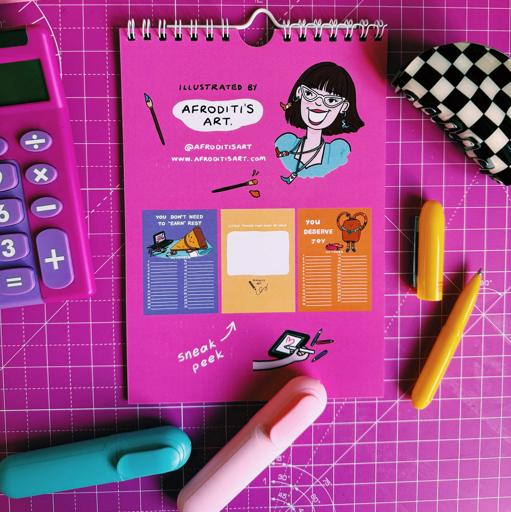 Perpetual Birthday Calendar - Afroditi's Art