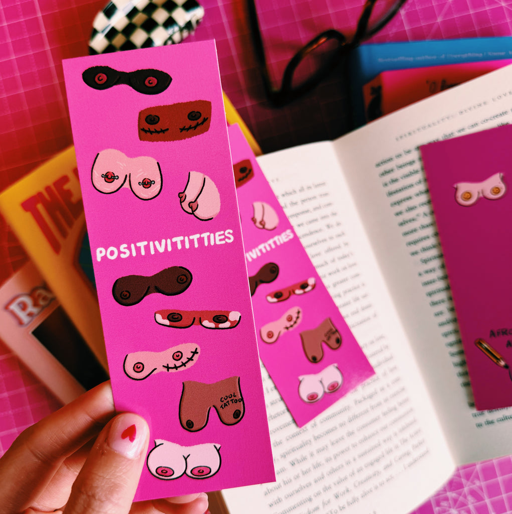 “Positivititties” bookmark - Afroditi's Art