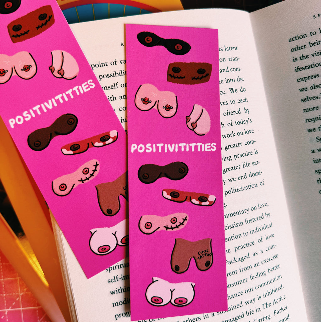 “Positivititties” bookmark - Afroditi's Art
