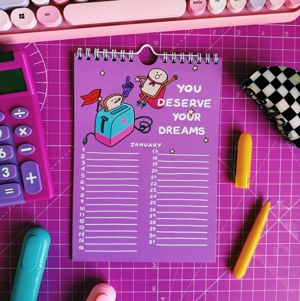 Perpetual Birthday Calendar - Afroditi's Art