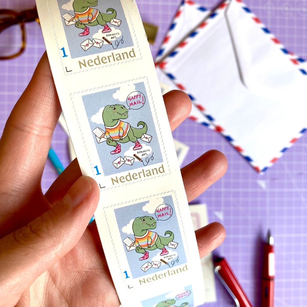 Dutch Postage Stamps - Afroditi's Art