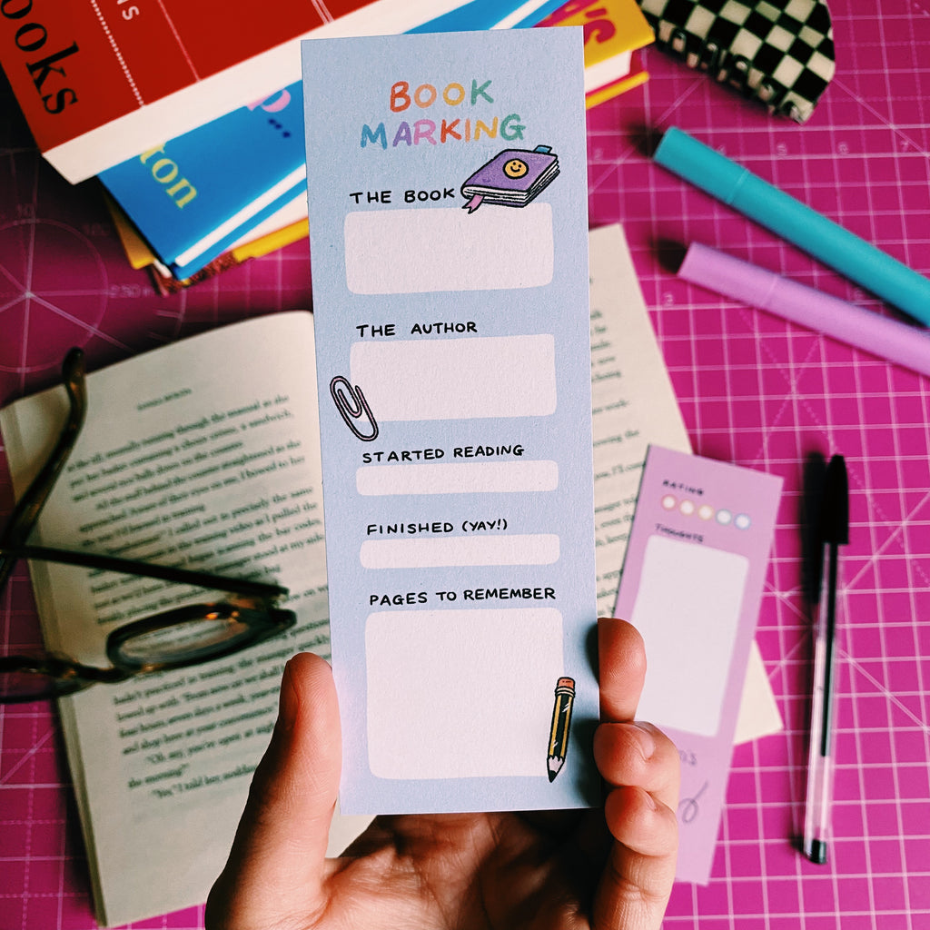 “Book Marking” bookmark - Afroditi's Art