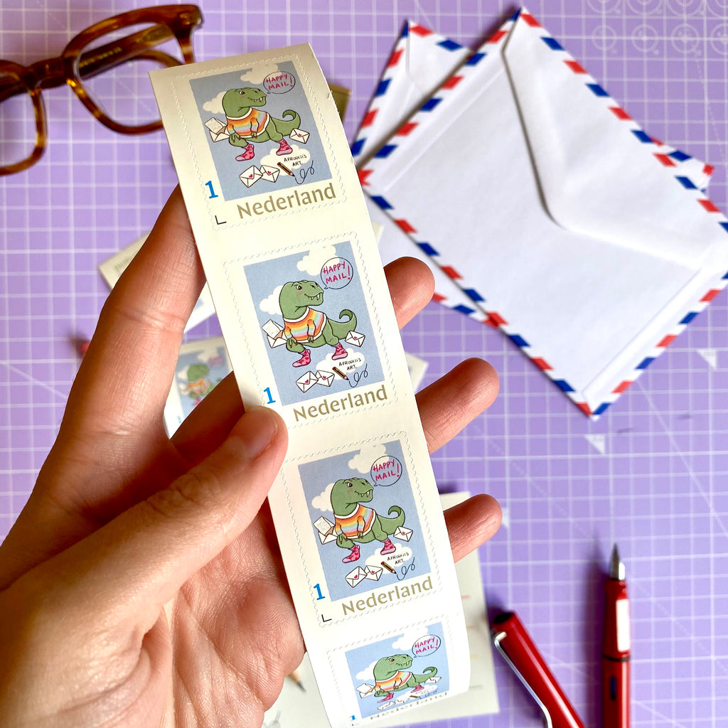 Dutch Postage Stamps - Afroditi's Art