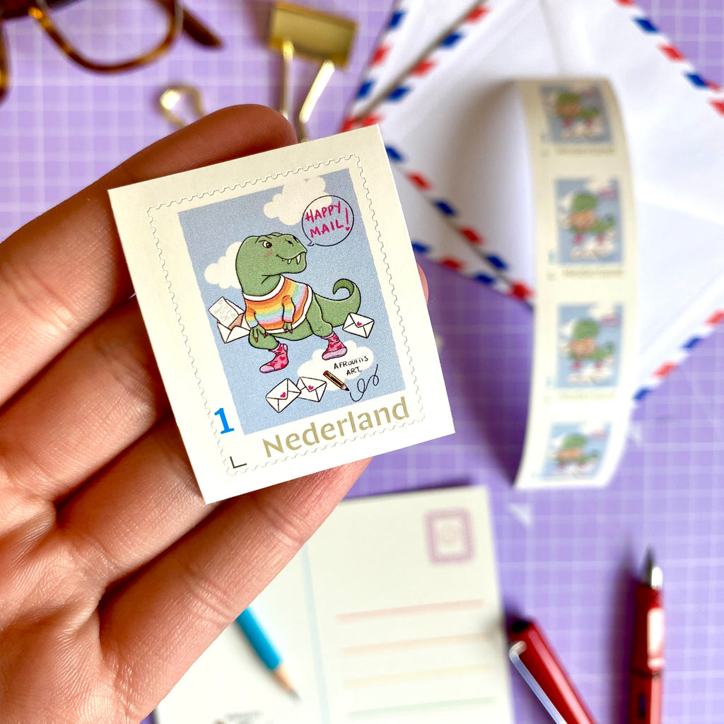 Dutch Postage Stamps - Afroditi's Art